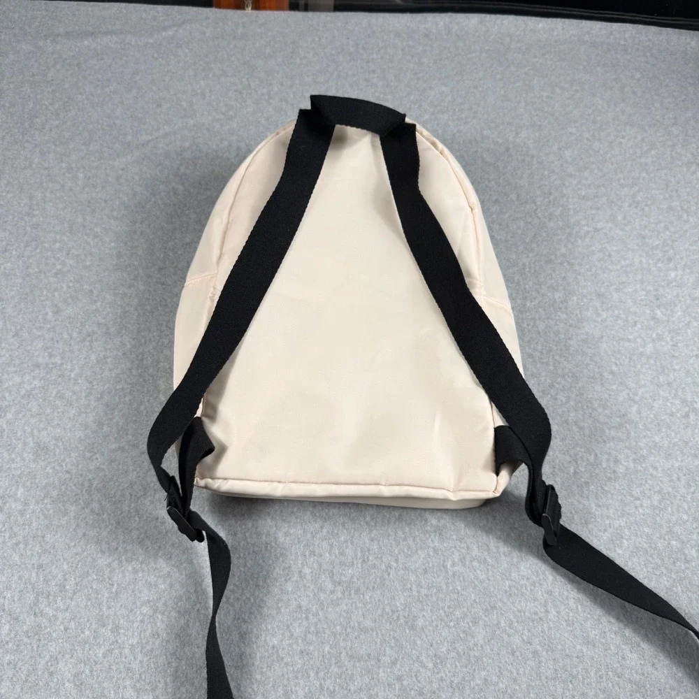 Jean Paul Gaultier Parfums Mini Backpack OS Cream Minimalist Y2K Utility Bag